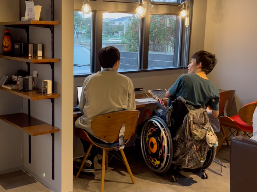 Hosting workshops accessible to everyone by leveraging technology such as eye-tracking input.