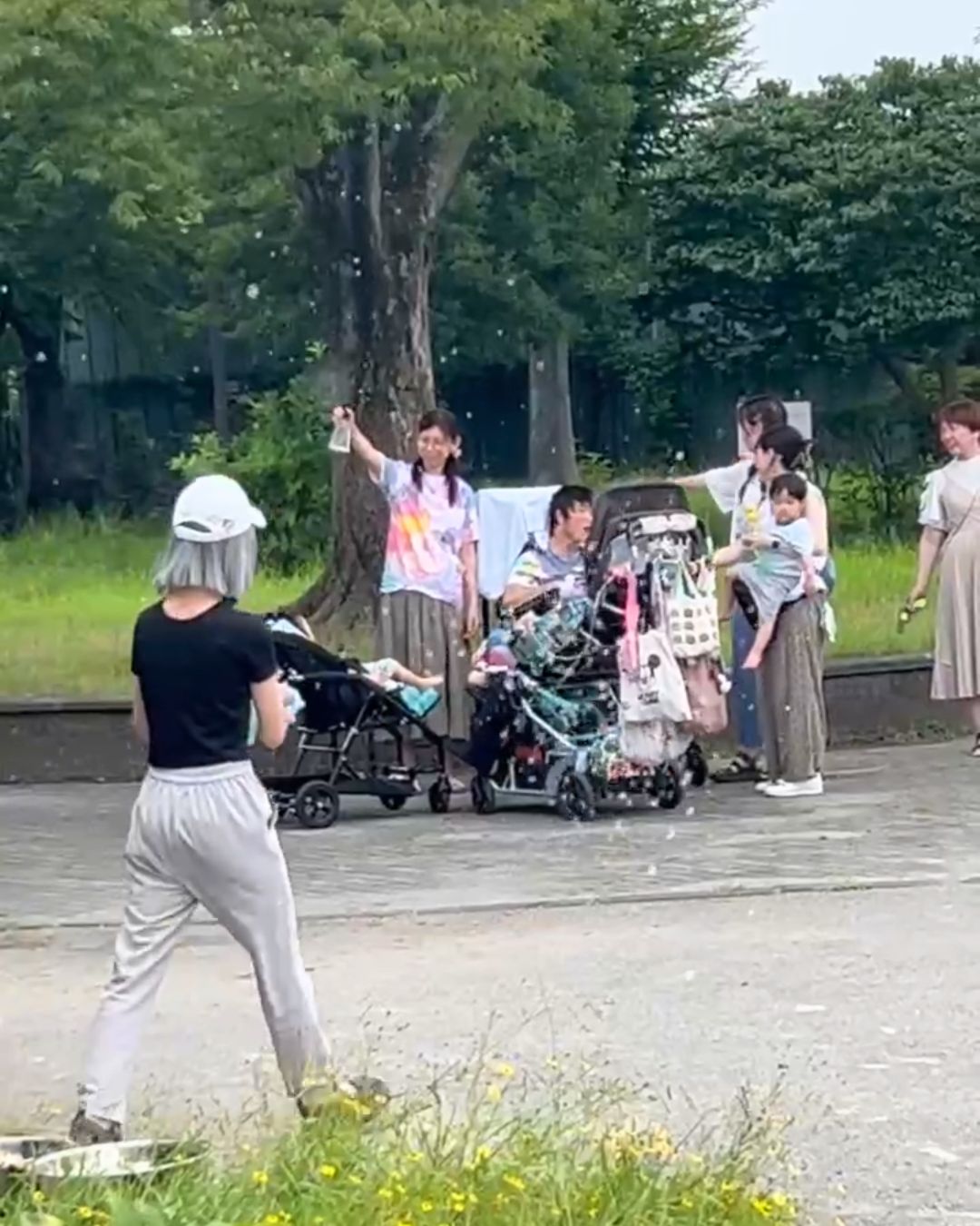 水遊びの様子1