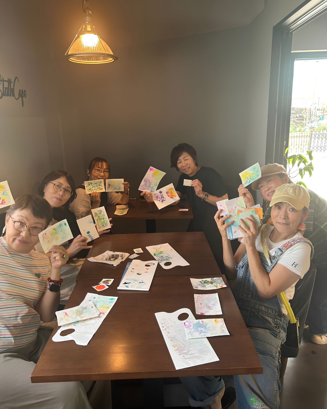 Watercolor painting workshop photo 3